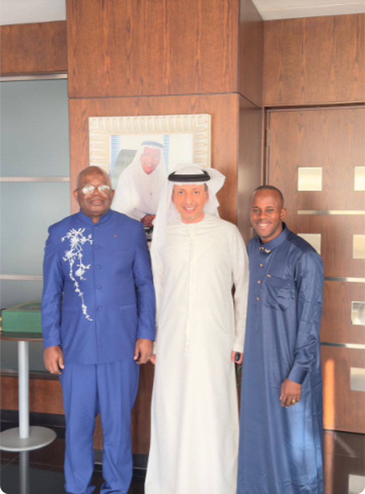 ARJ Holding LLC Dubai with Gabon Army General and Special Advisor